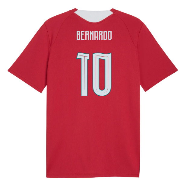 2026-2027 Portugal Training Jersey (Red) (Bernardo 10)-SoccerKits Hub | Buy Soccer Jerseys Online